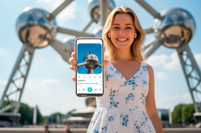 Atomium-ticket met audiotour en stadswandeling